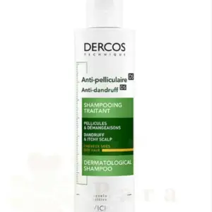VICHY DERCOS SHAMPOING ANTI-PELLICULAIRE CHEVEUX SECS 200ML