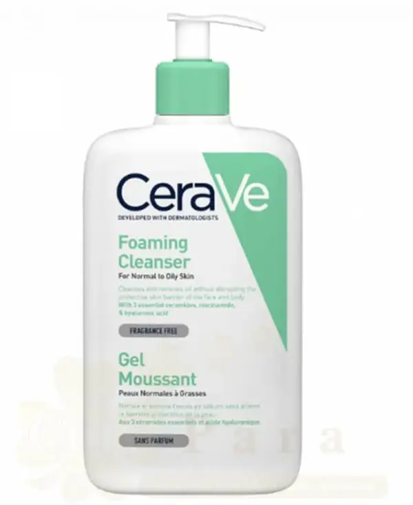 CERAVE GEL MOUSSANT PEAU NORMALE A GRASSE 473ML