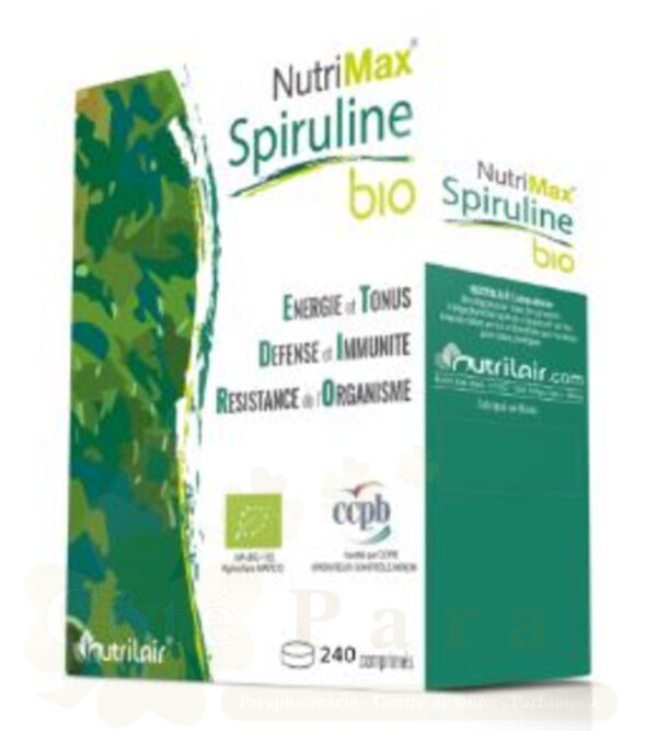 NUTRIMAX SPIRULINE BIO 240 COMPRIMES