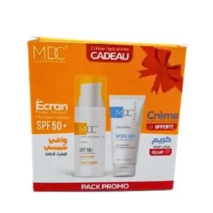 MDC PACK PROMO SYNERGY ECRAN SOLAIRE PS SPF50+ 50ML + HYDRAMAX CREME 50ML OFFERTE